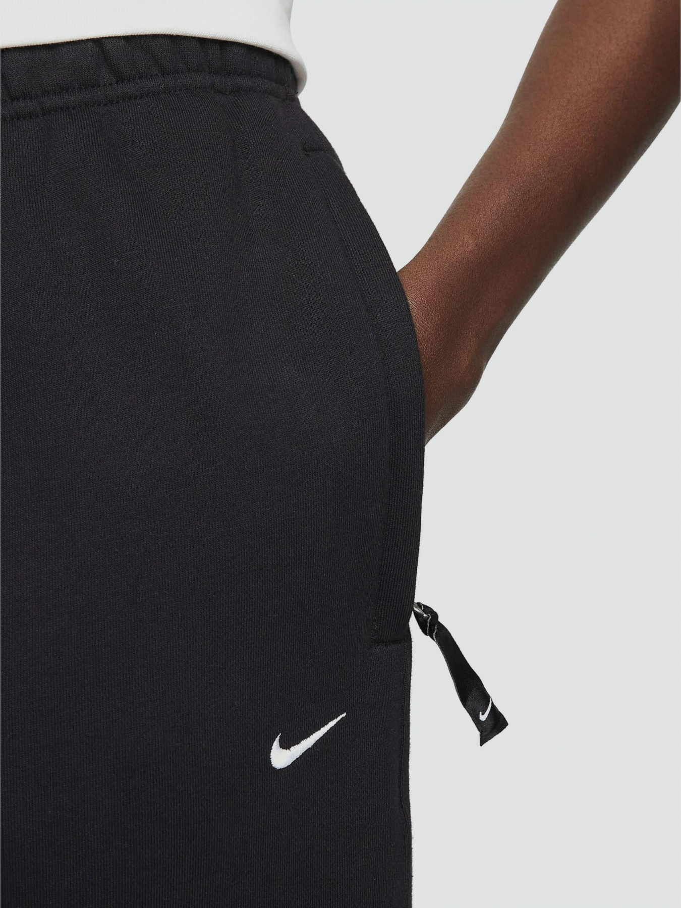 Джоггеры NIKE Solo Swoosh Fleece Joggers модель DX1364-010 Фото