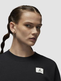 Свитшот Jordan Flight Women's Fleece Crew модель DQ4599-010 Фото