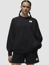 Свитшот Jordan Flight Women's Fleece Crew модель DQ4599-010 Фото