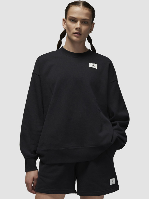 Свитшот Jordan Flight Women's Fleece Crew модель DQ4599-010 Фото