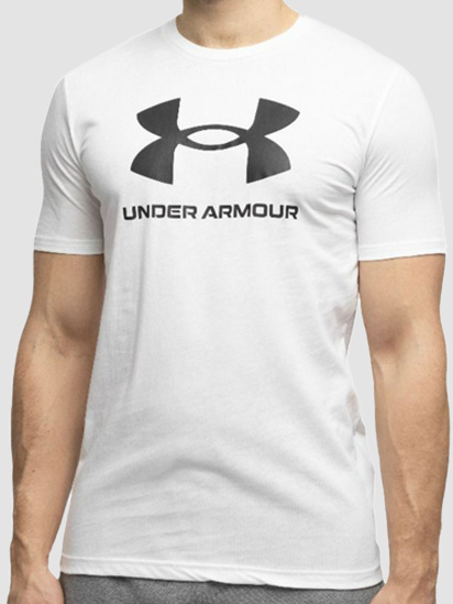 Футболка Under Armour ФутбSportstyle Logo Tshirt модель 1382911-100 — фото 3 - INTERTOP