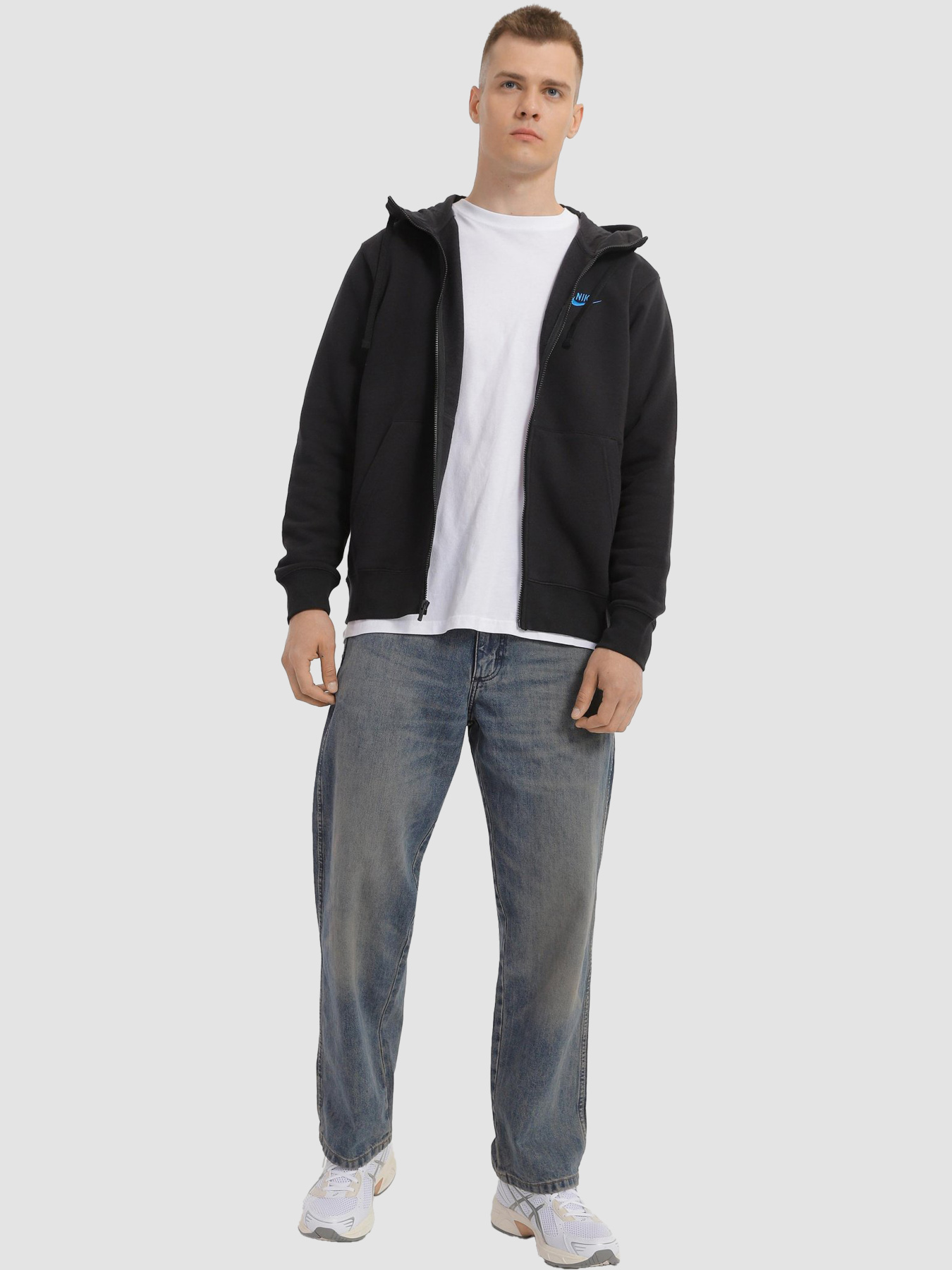Кофта NIKE Sportswear Club Hoodie модель DQ8384-011 Фото