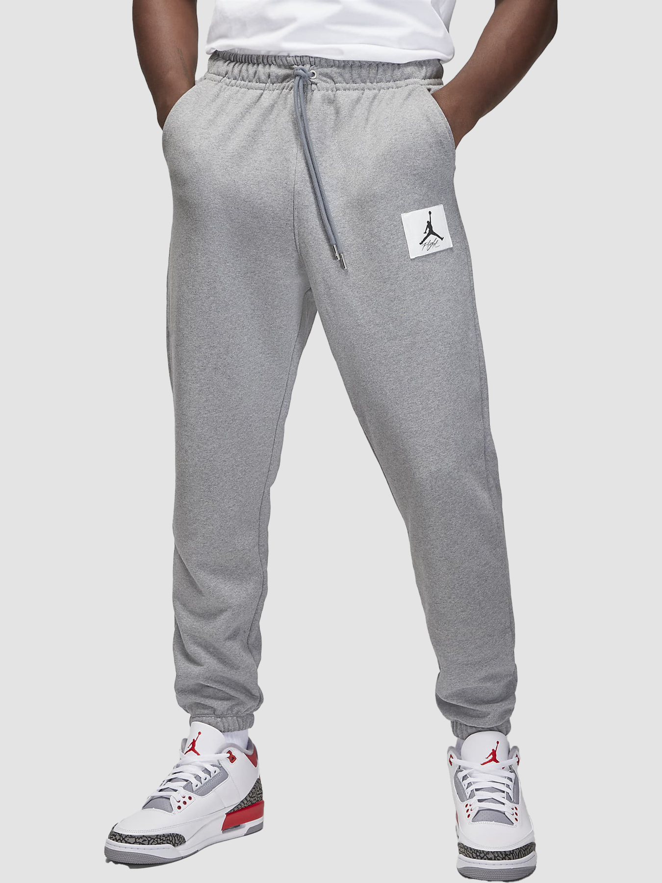 Джоггеры Jordan Flight Fleece Pants модель DQ7468-091 Фото