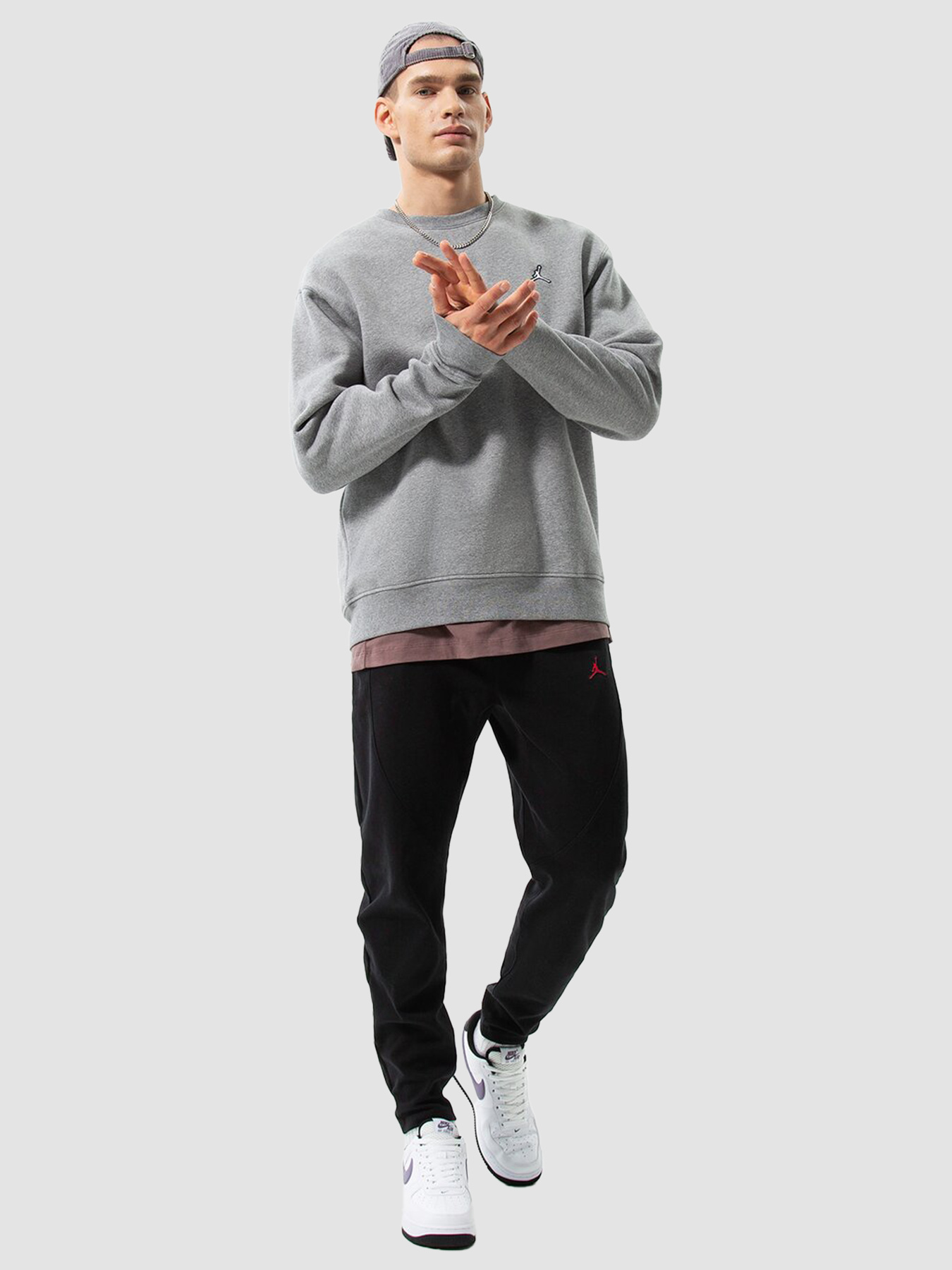 Свитшот Jordan M J Ess Flc Crew модель DQ7520-091 Свитшот Jordan M J Ess Flc Crew модель DQ7520-091 Фото