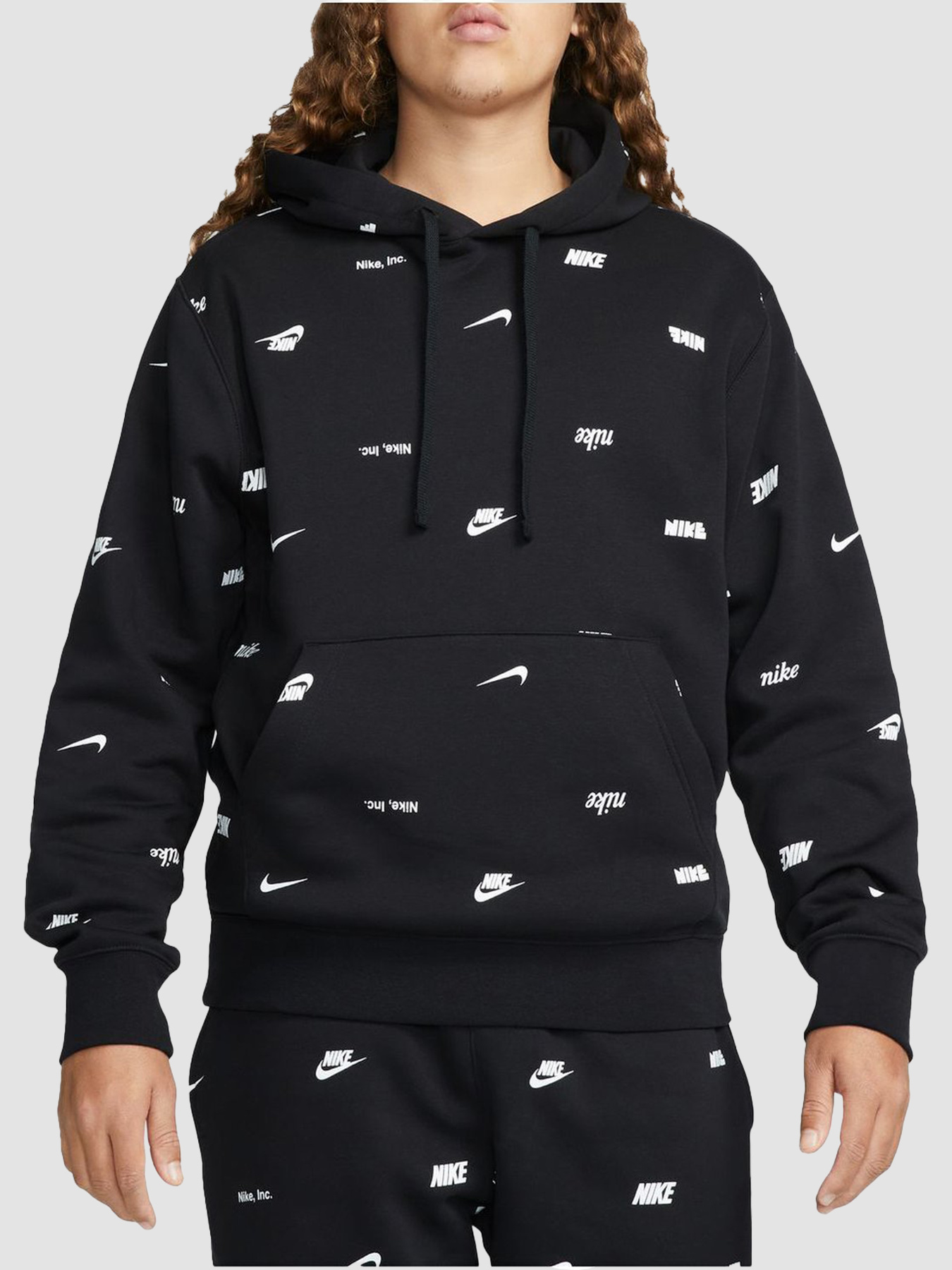 Худи NIKE M Nk Club+ Bb Po модель FB7434-010 Фото