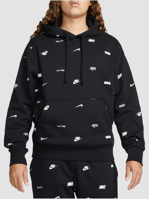 Худи NIKE M Nk Club+ Bb Po модель FB7434-010 Фото