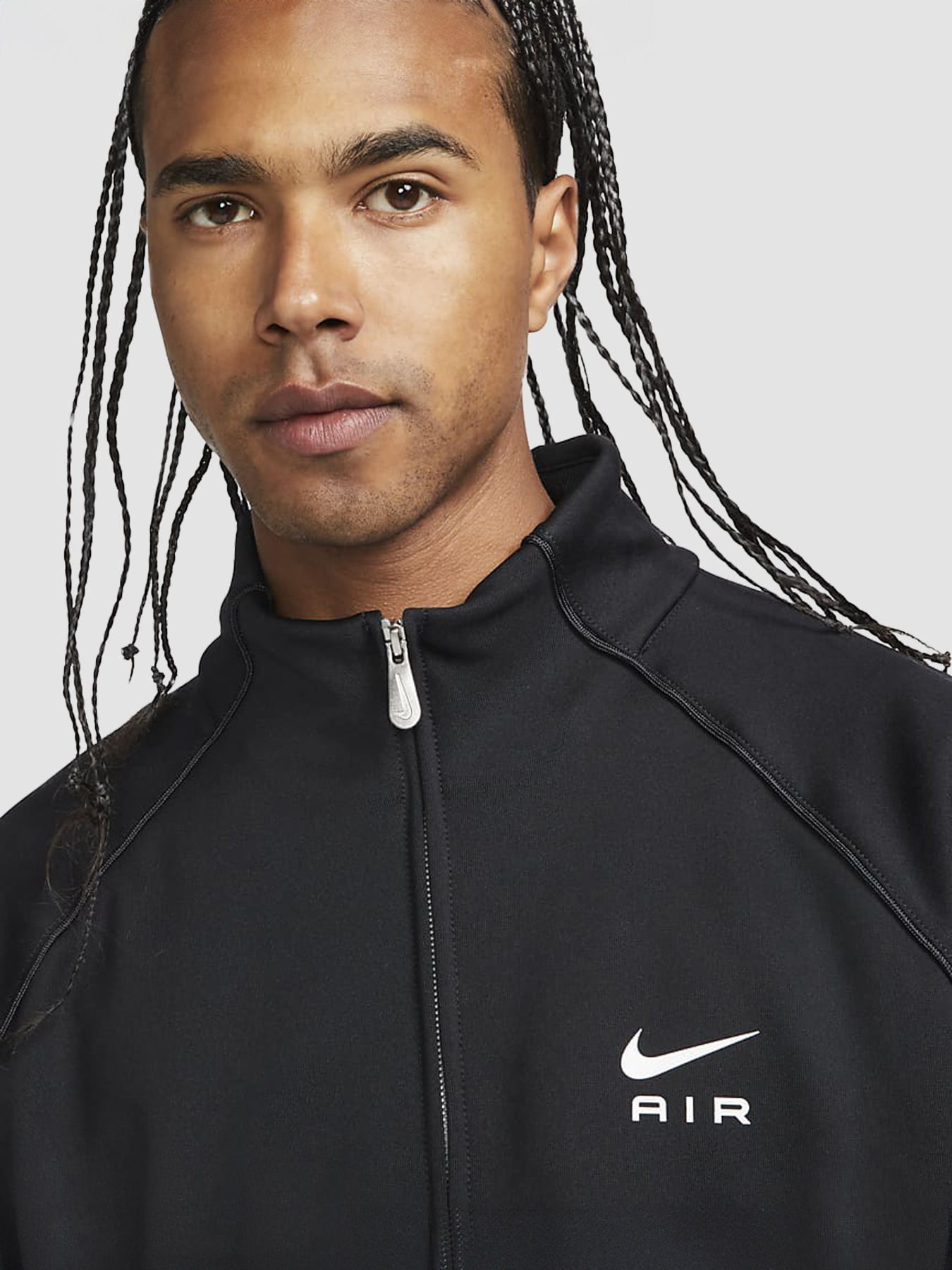 Кофта NIKE Air Men's Poly-Knit Jacket модель DQ4221-010 Фото