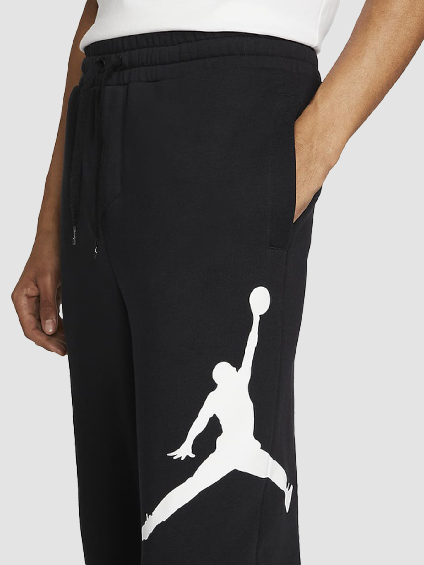 Брюки повседневные Jordan Jumpman Logo Fleece Pant модель DA6803-010 Фото