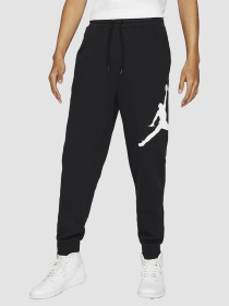 Брюки повседневные Jordan Jumpman Logo Fleece Pant модель DA6803-010 Фото