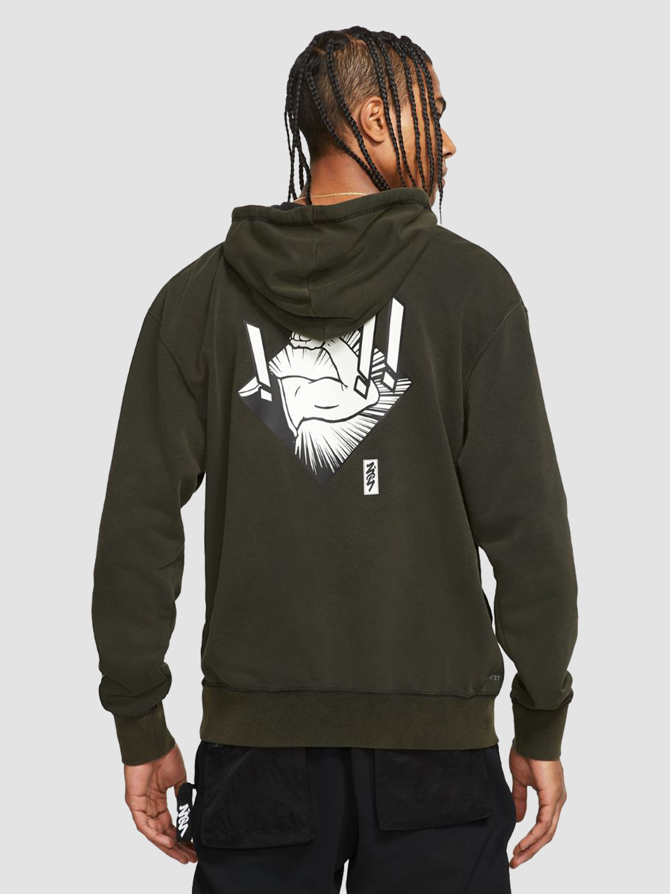 Худи Jordan Zion Df Perf Flc Hoodie модель DH0598-010 Фото