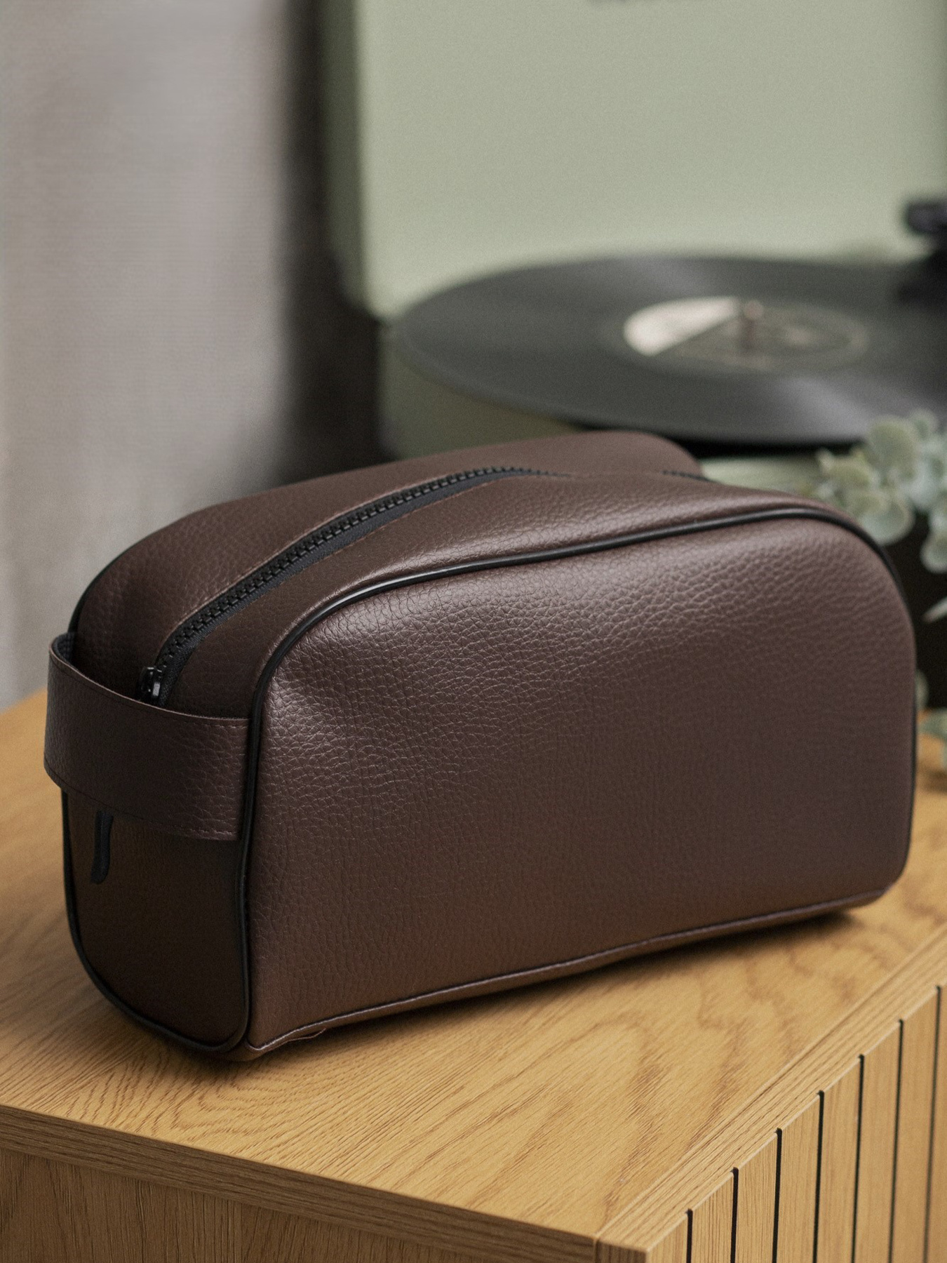 Органайзер-косметичка Дорожна Сумка Несесер Without Cosmetic Brown Without модель 8049536 Фото