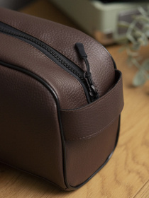 Органайзер-косметичка Дорожна Сумка Несесер Without Cosmetic Brown Without модель 8049536 Фото