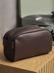 Органайзер-косметичка Дорожна Сумка Несесер Without Cosmetic Brown Without модель 8049536 Фото