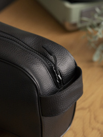 Органайзер-косметичка Дорожна Сумка Несесер Without Cosmetic Сrocodile Black Without модель 8049537 Фото