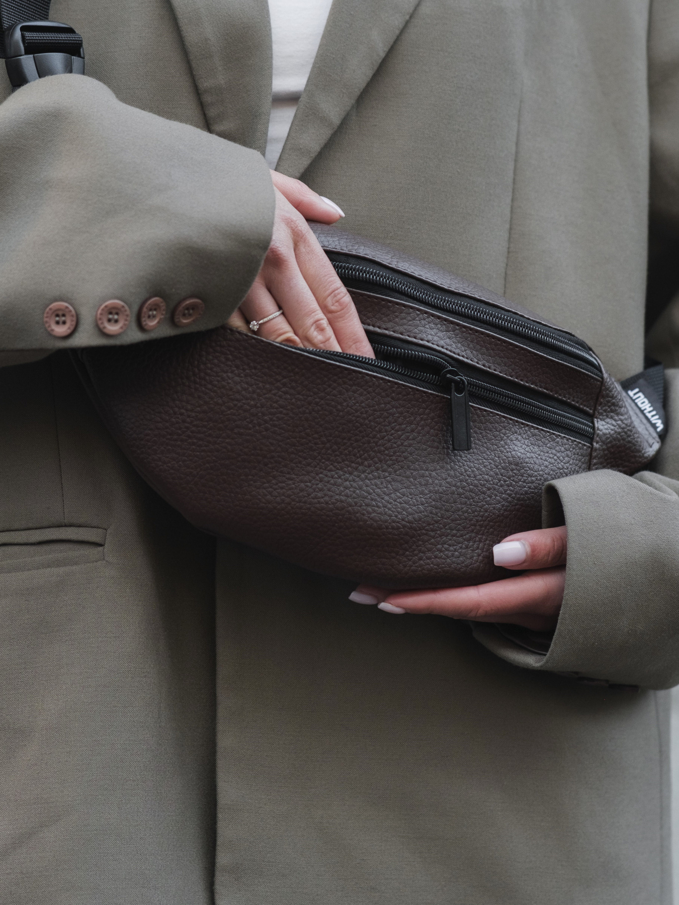 Поясна сумка Without модель 8049547 Фото