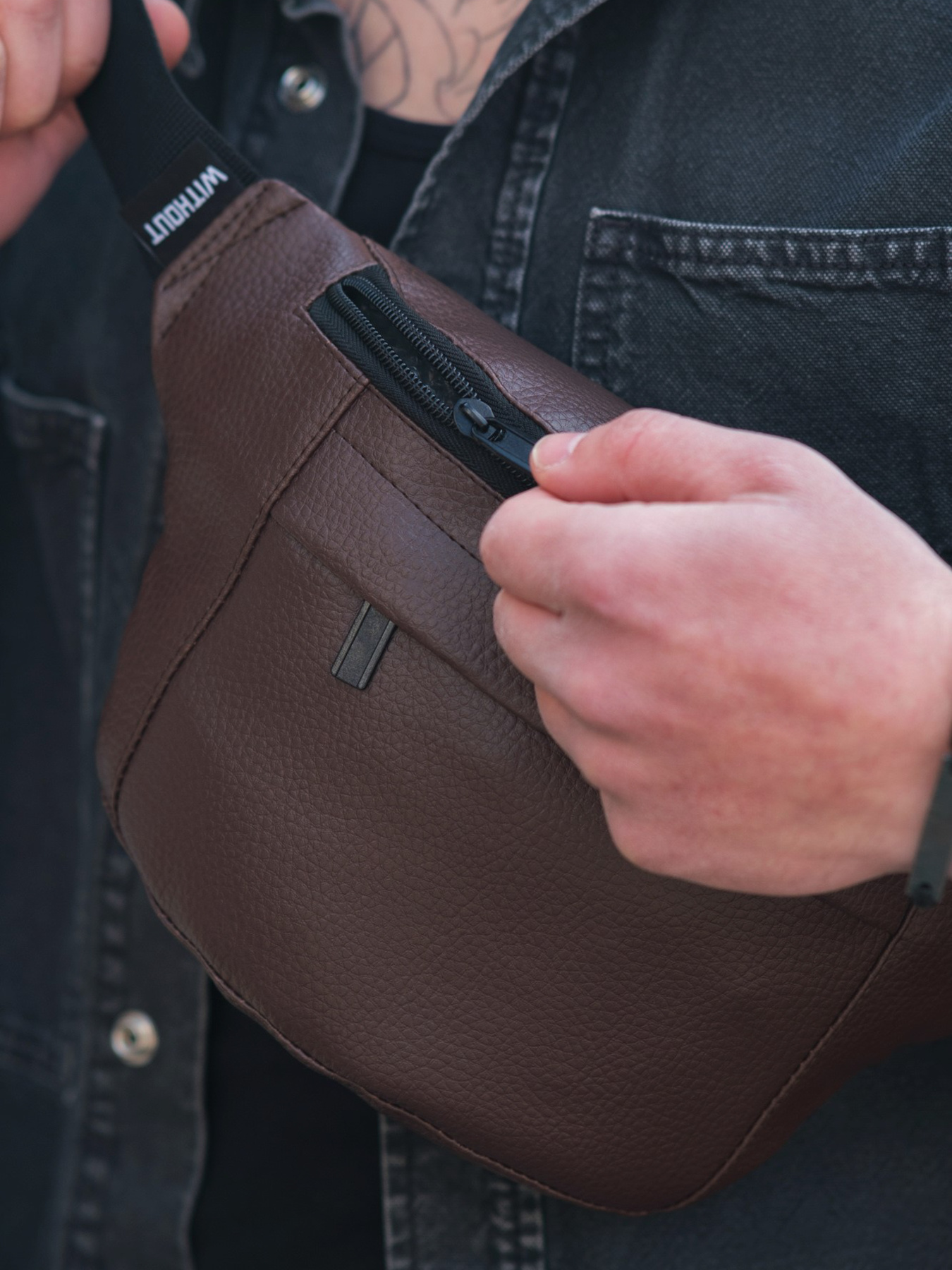 Поясная сумка Without модель 8049548 Фото