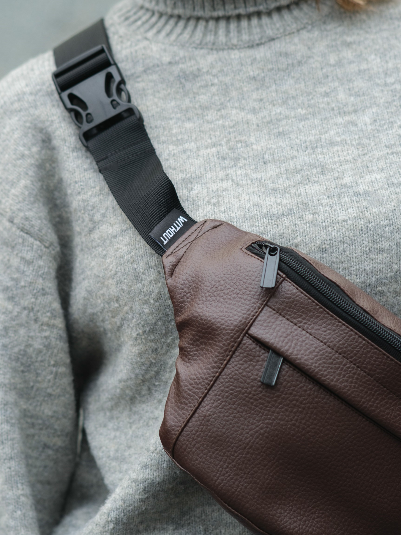 Поясна сумка Without модель 8049549 Фото