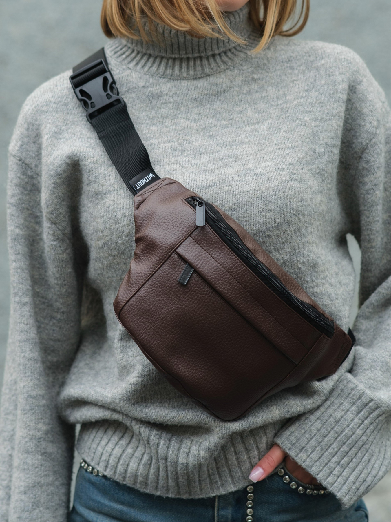 Поясна сумка Without модель 8049549 Фото