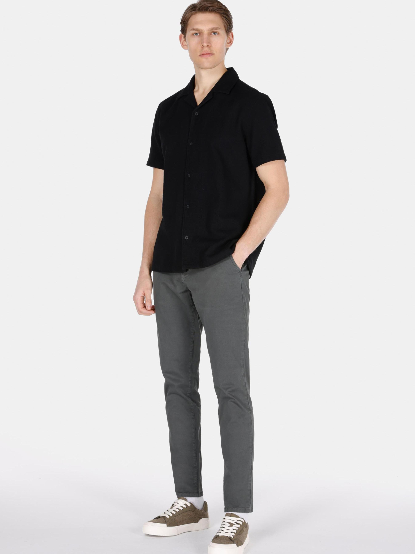 Рубашки Colin’s модель CL1072864_Q1.V1_BLK Фото