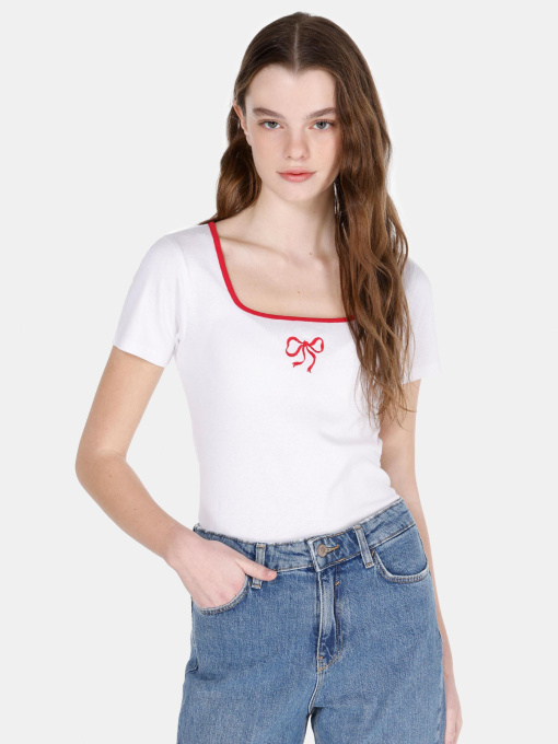 Футболки и поло Colin’s модель CL1073184_Q1.V1_WHT Фото