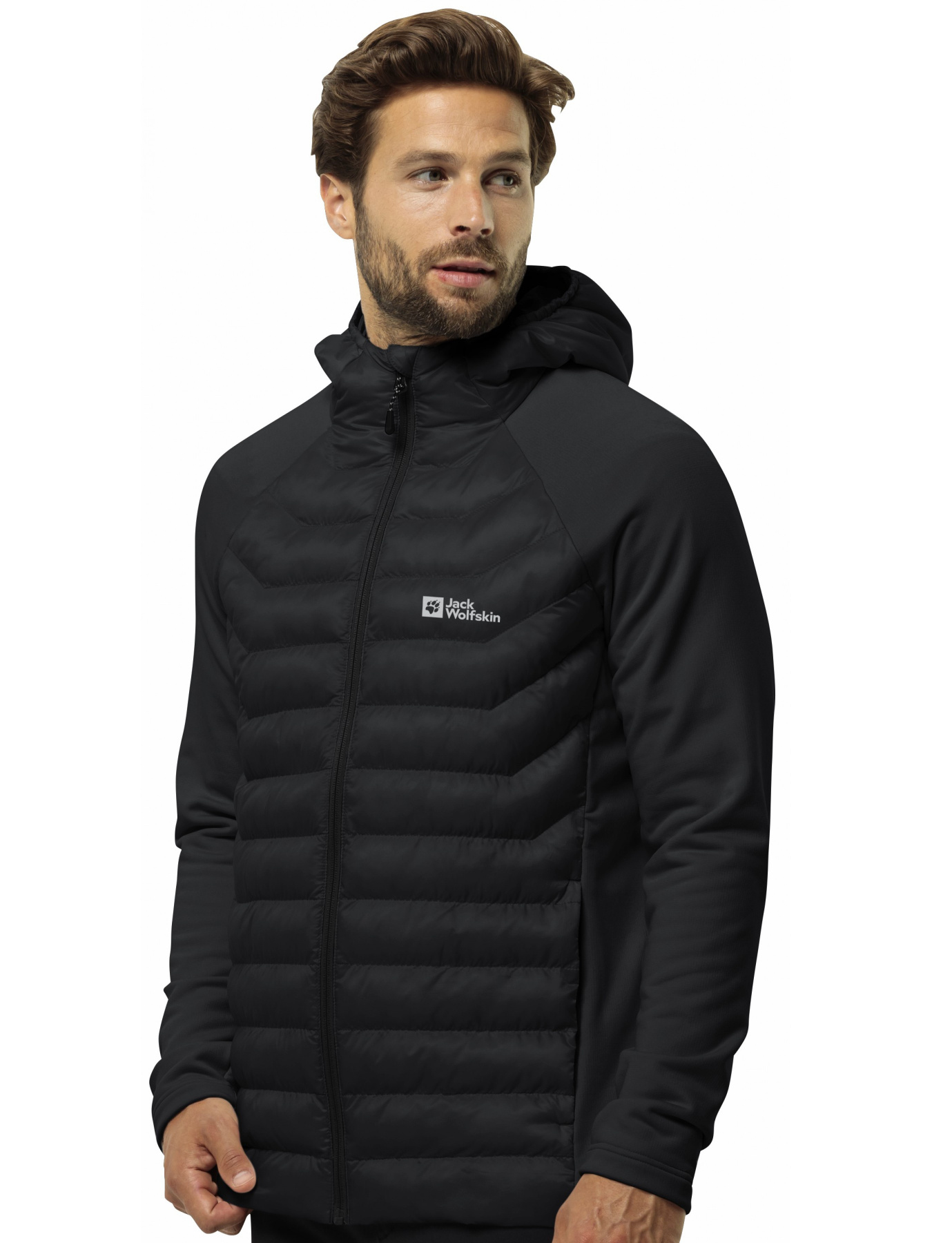 Кофта Jack Wolfskin Routeburn pro hybrid m модель 1710512_6000 Фото