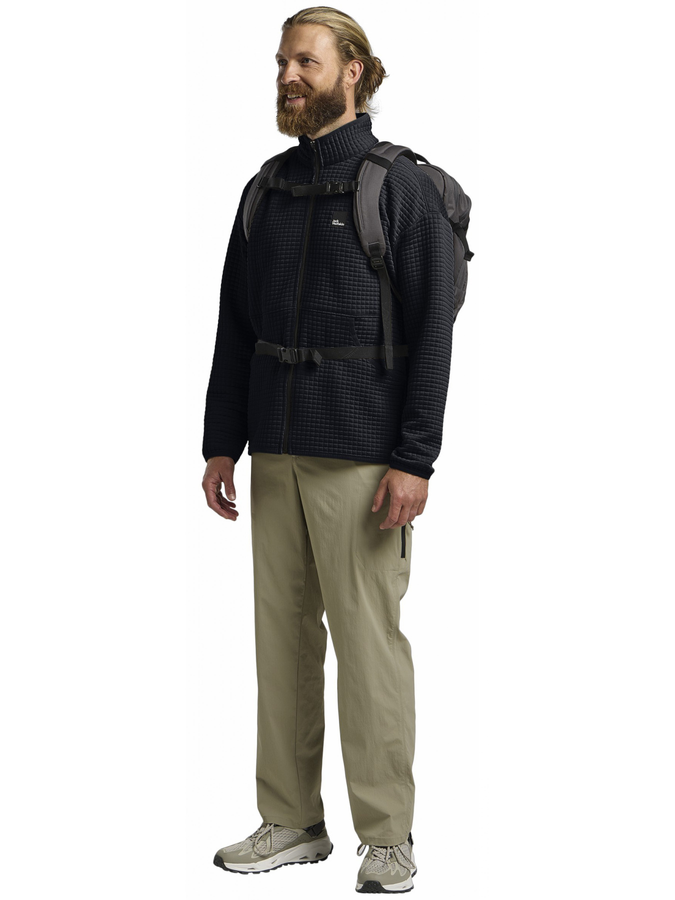 Кофта Jack Wolfskin Mogari fz m модель A63846_C0413 Фото