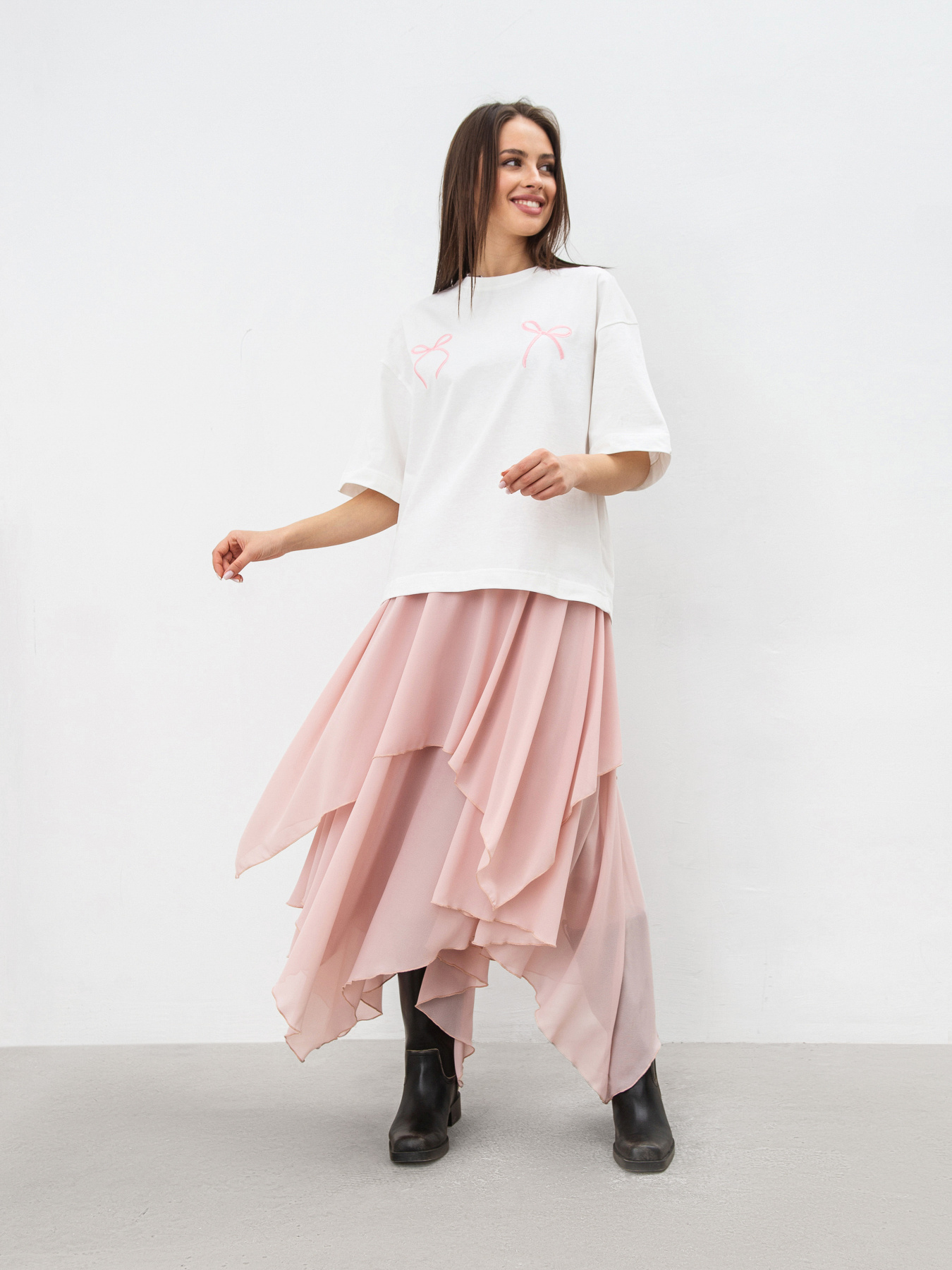 Футболка Romashka Кокетка модель 204028103072 Фото