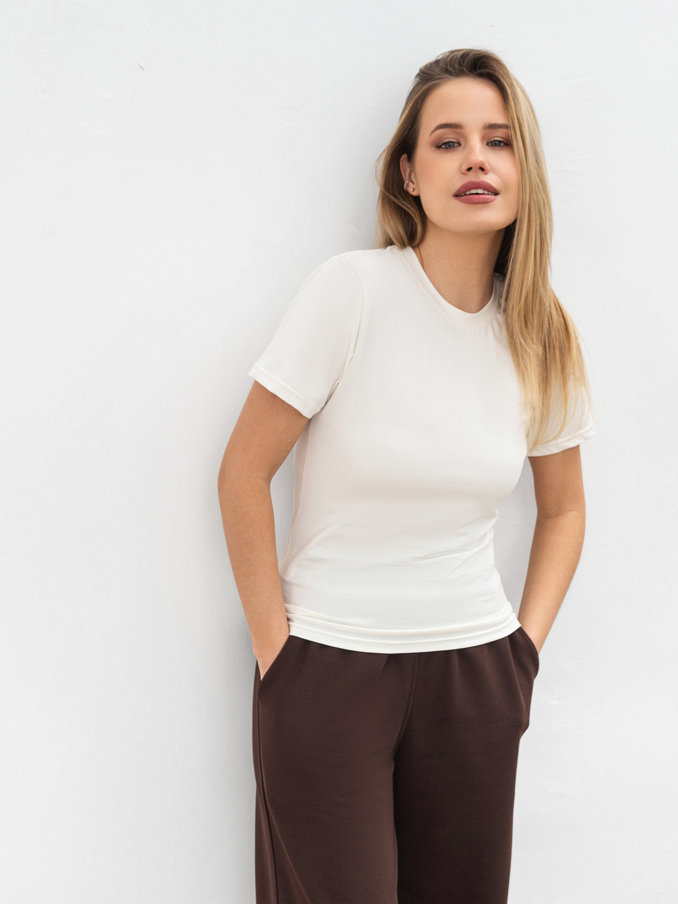 Футболка Romashka Слім модель 204027805072 Фото