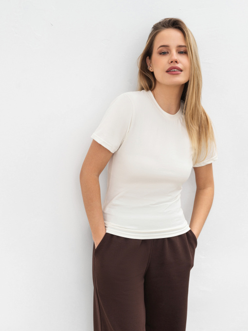 Футболка Romashka Слім Модель 204027805072 Фото