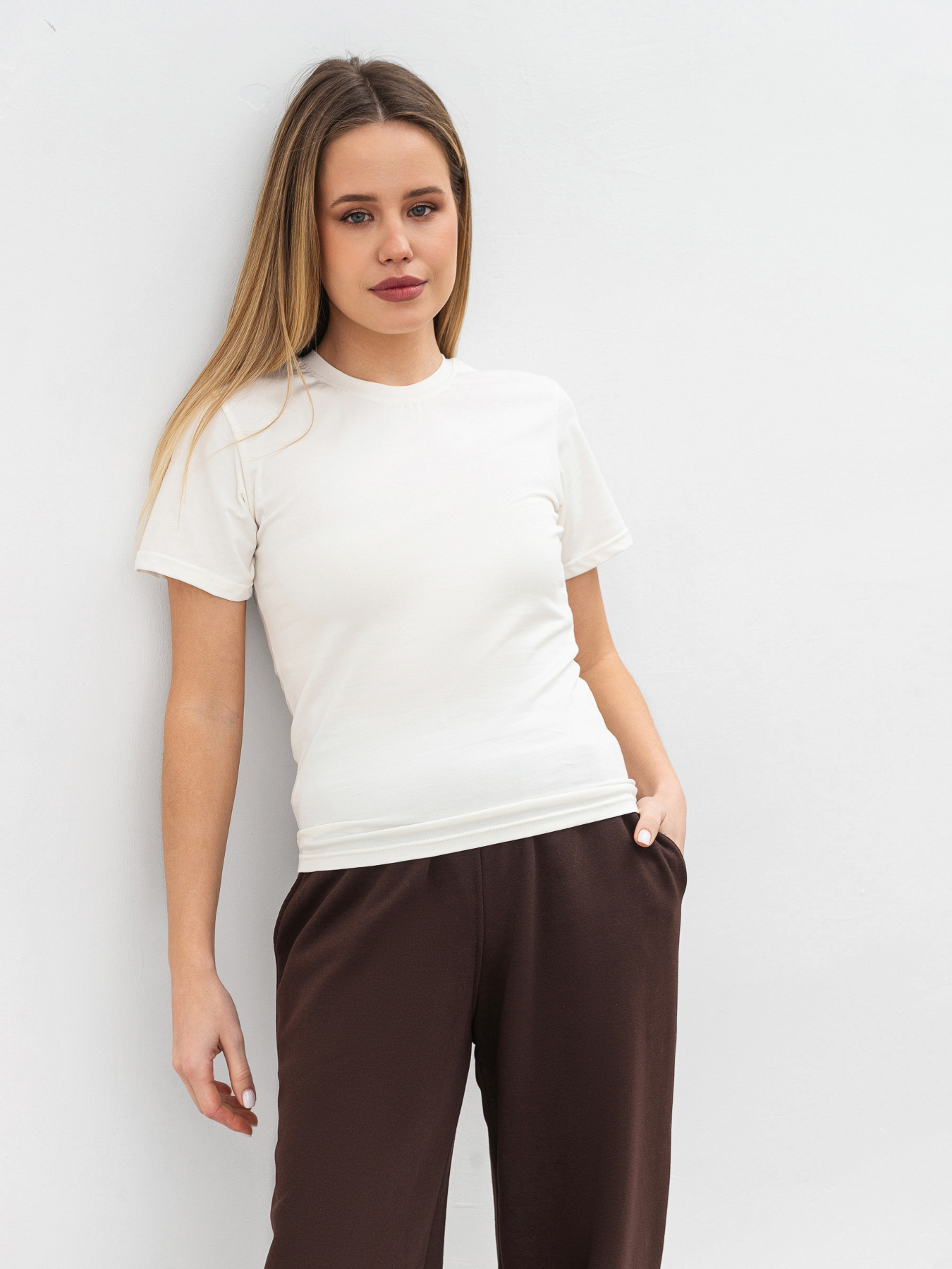 Футболка Romashka Слім модель 204027805072 Фото