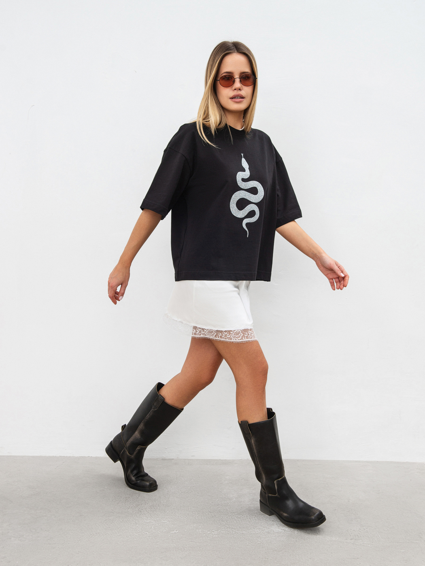 Футболка Romashka Снейк модель 204028303101 Фото