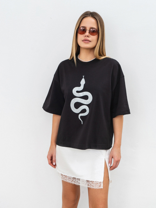 Футболка Romashka Снейк Модель 204028303101 Фото