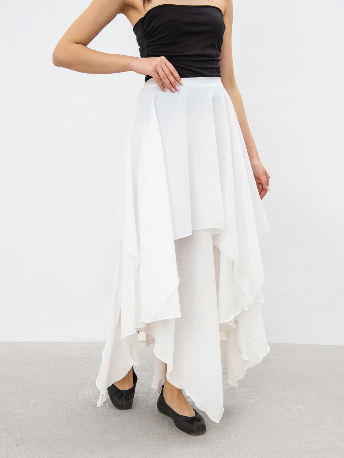 Спідниця міді Romashka Ревері модель 206029405072 Фото