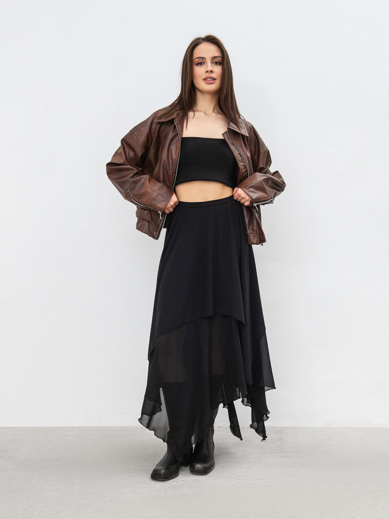 Спідниця міді Romashka Ревері модель 206029405101 Спідниця міді Romashka Ревері модель 206029405101 Фото