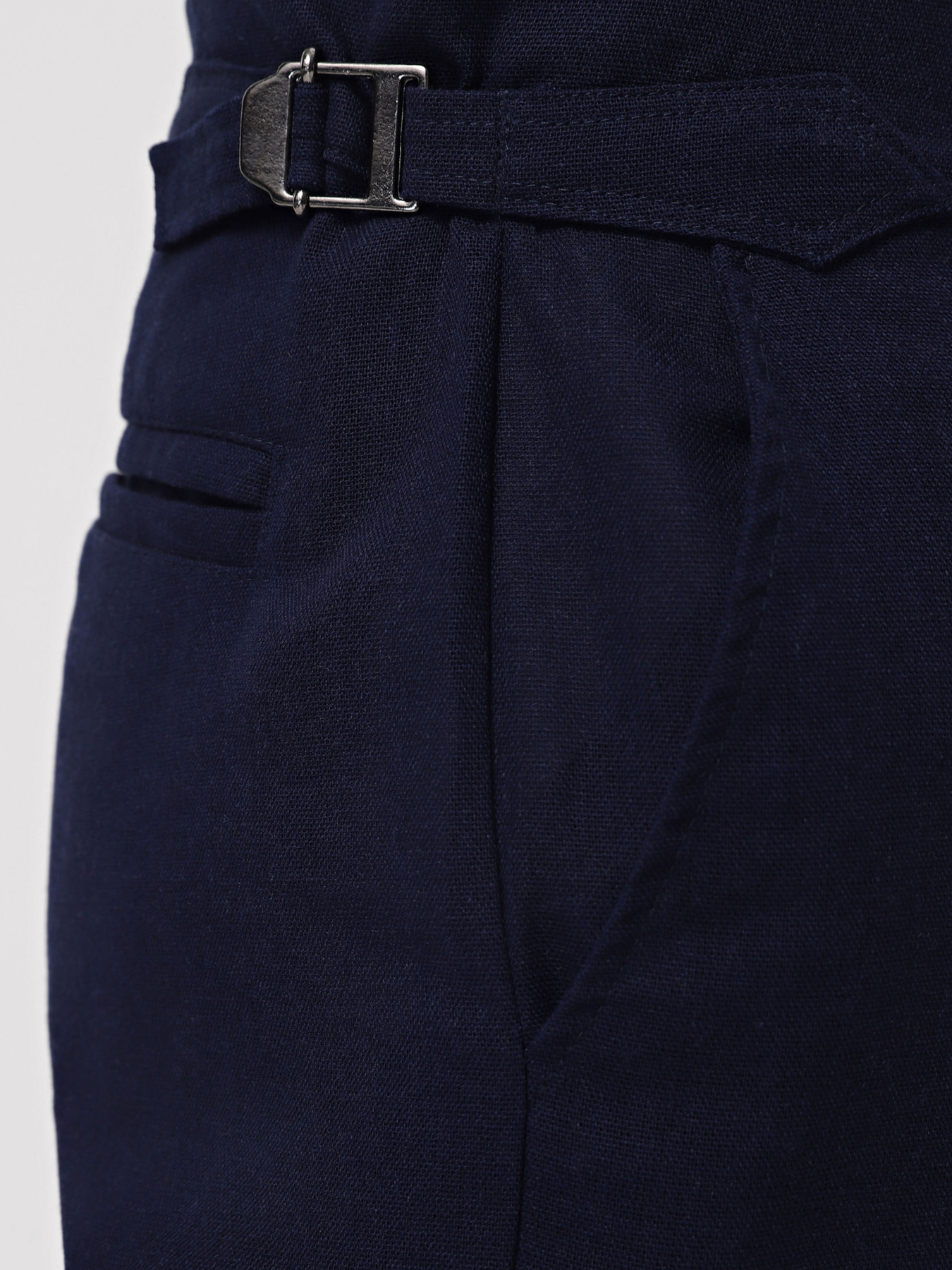 Штани повсякденні IJ модель pantsi-linen-navi Фото