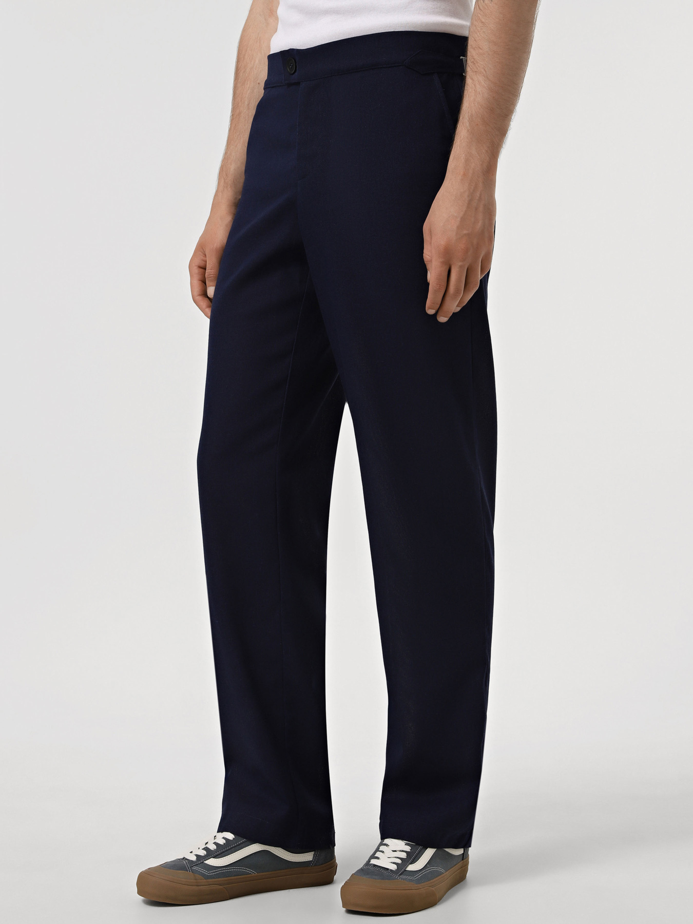 Повсякденні штани IJ модель pantsi-linen-navi Фото