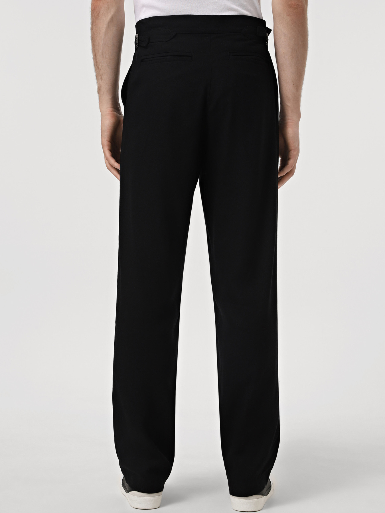 Повсякденні штани IJ модель pantsi-linen-black Фото