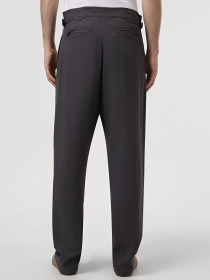 Повсякденні штани IJ модель pantsi-linen-grafit Фото