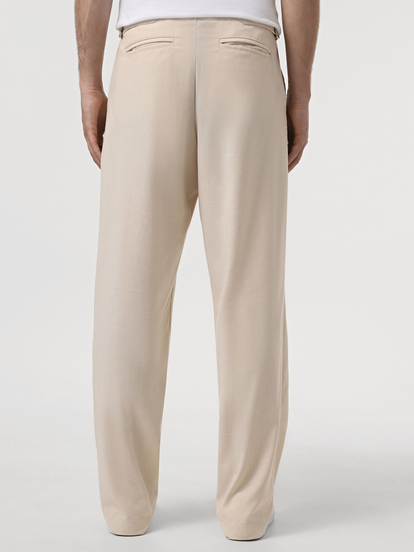 Штани повсякденні IJ модель pantsi-linen-bez Фото