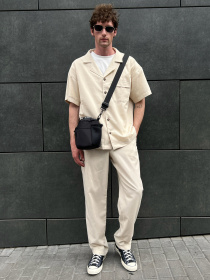 Штани повсякденні IJ модель pantsi-linen-bez Фото