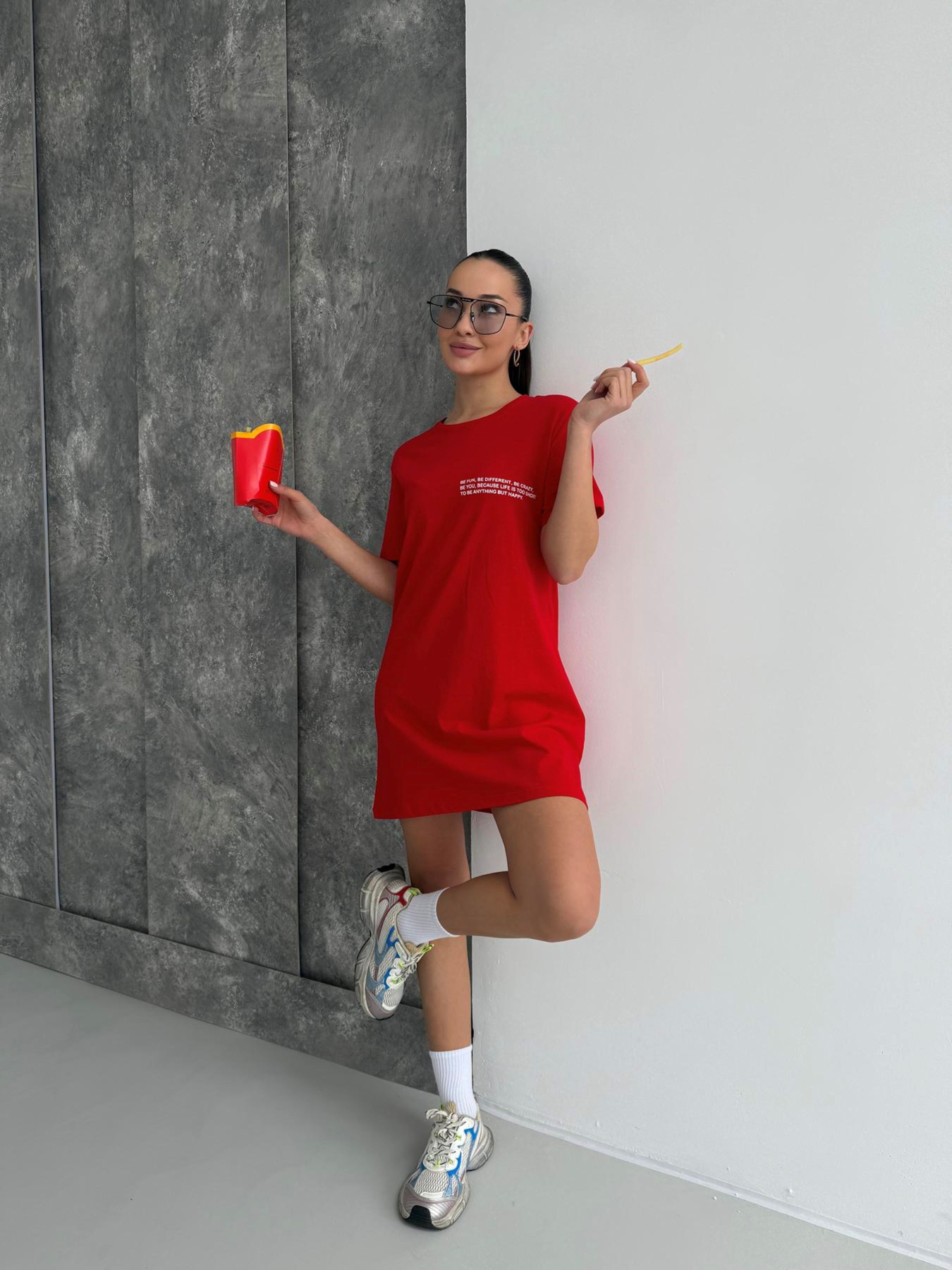 Платье-футболка Cosy модель ST3 Фото