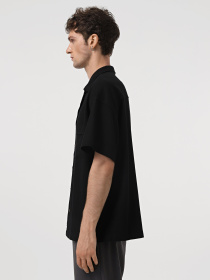 Рубашка IJ модель ij-sorochkaKR-linen-black-man Фото