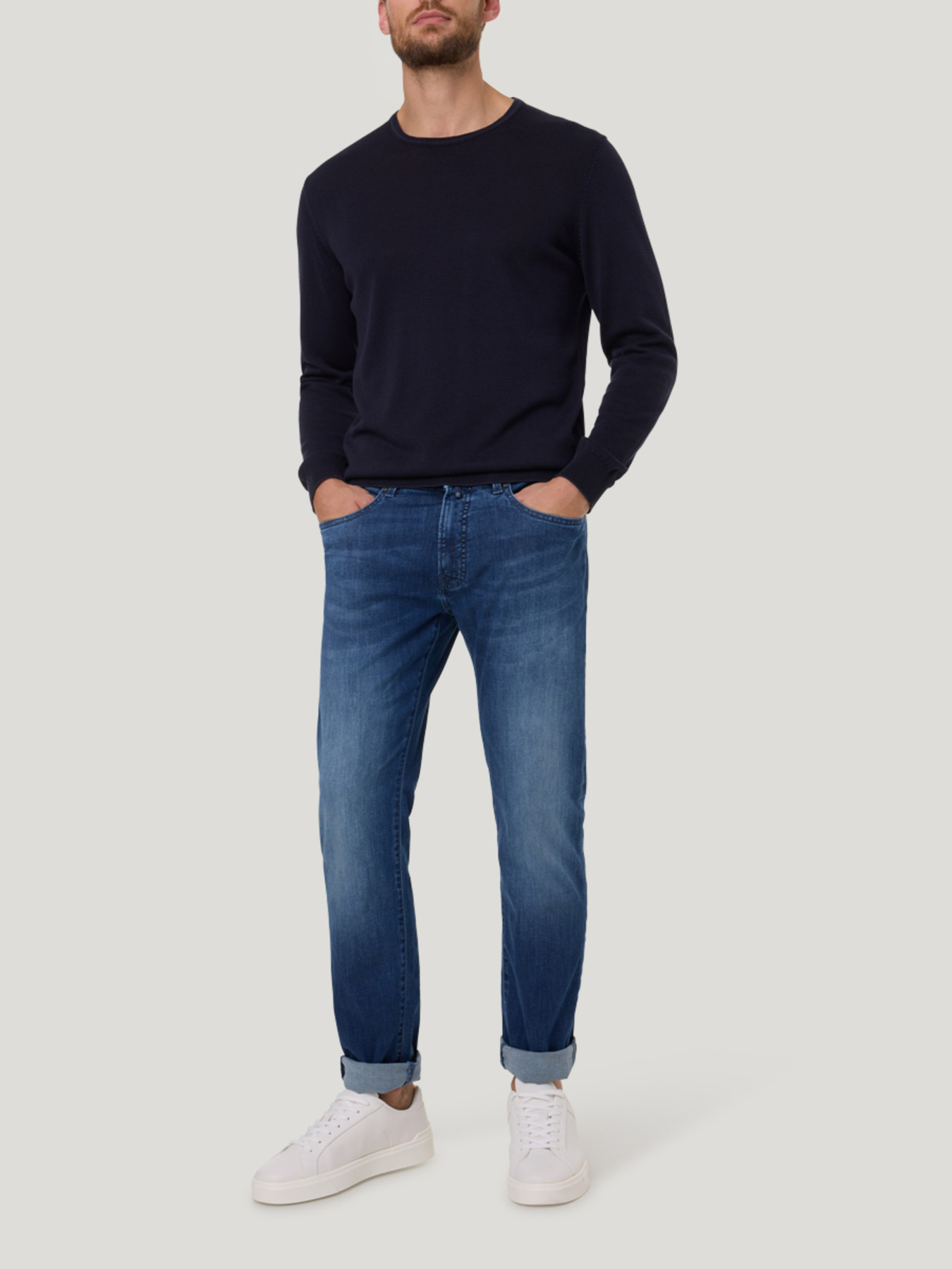 Зауженные джинсы Pierre Cardin модель C7 34510.8143.6836 Фото