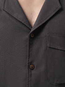 Рубашка IJ модель ij-sorochkaKR-linen-grafit-man Фото