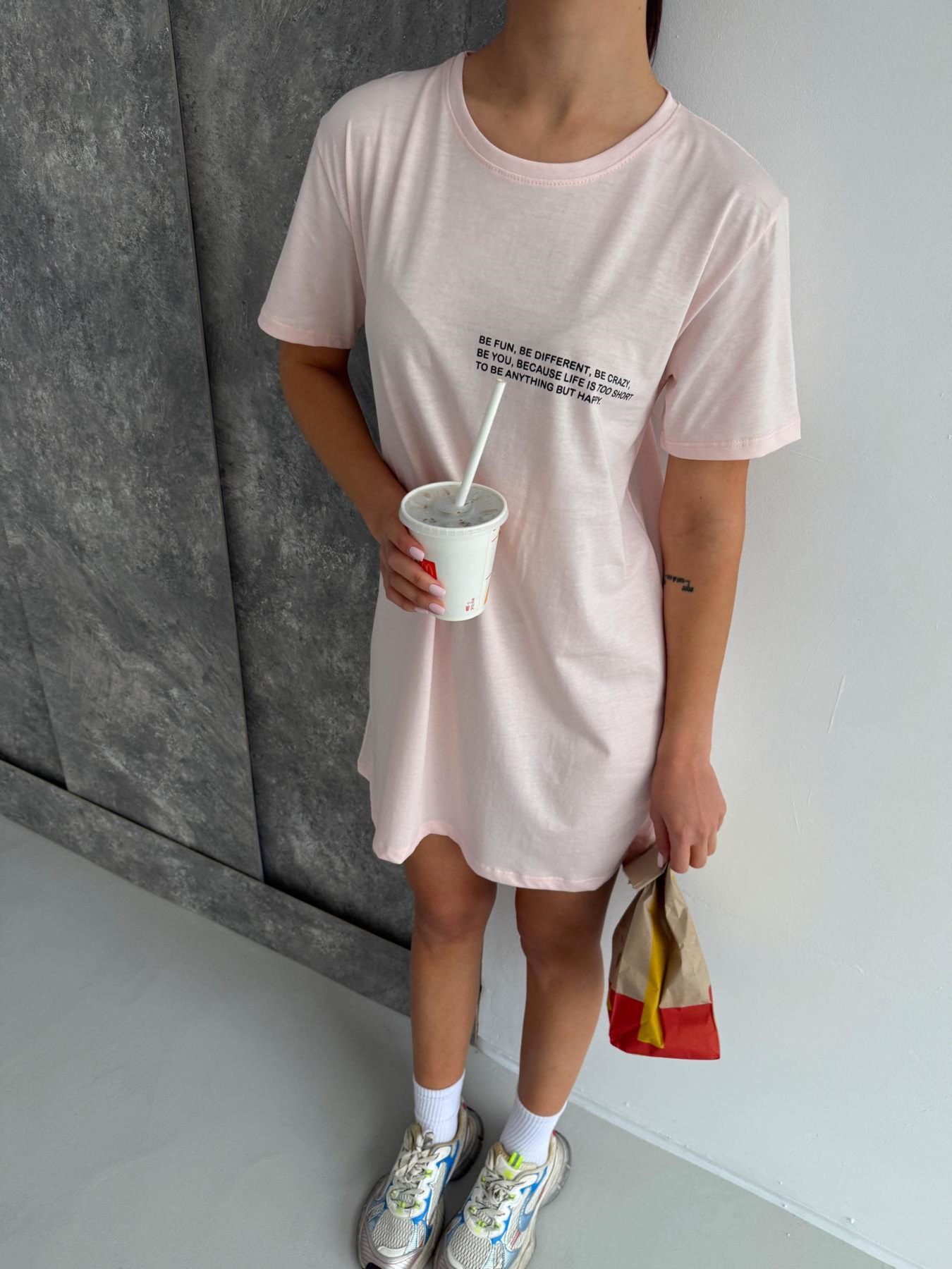 Платье-футболка Cosy модель ST1 Платье-футболка Cosy модель ST1 Фото