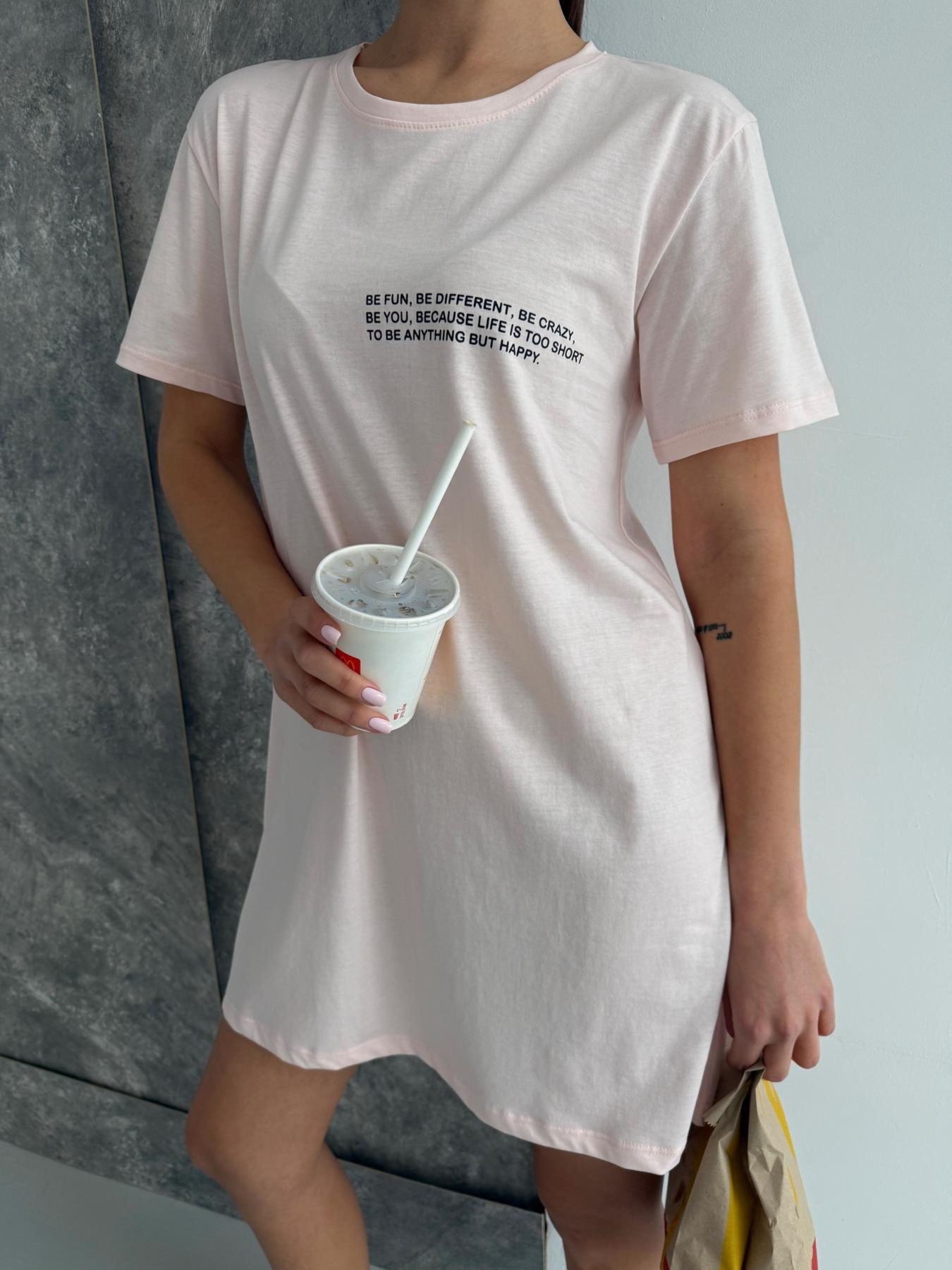 Платье-футболка Cosy модель ST1 Платье-футболка Cosy модель ST1 Фото