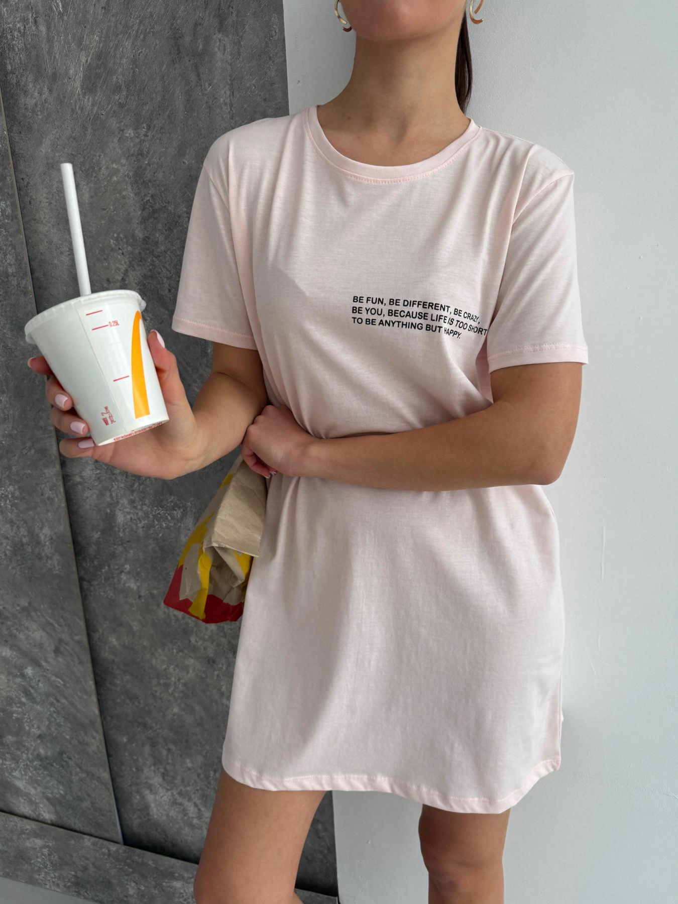 Платье-футболка Cosy модель ST1 Платье-футболка Cosy модель ST1 Фото