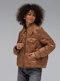 Демісезонна куртка VIVA WEAR модель 181-brown Фото