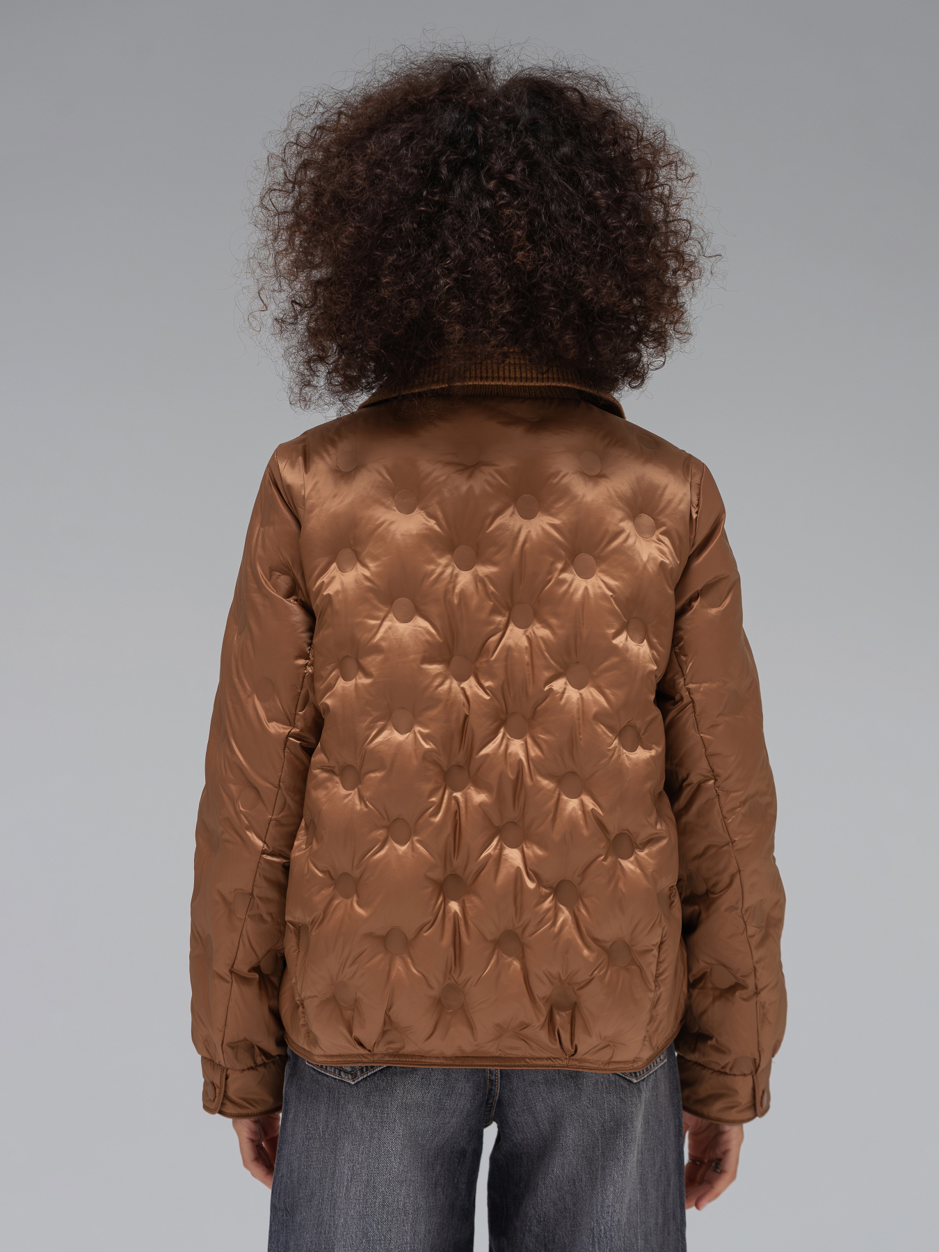 Демісезонна куртка VIVA WEAR модель 181-brown Фото