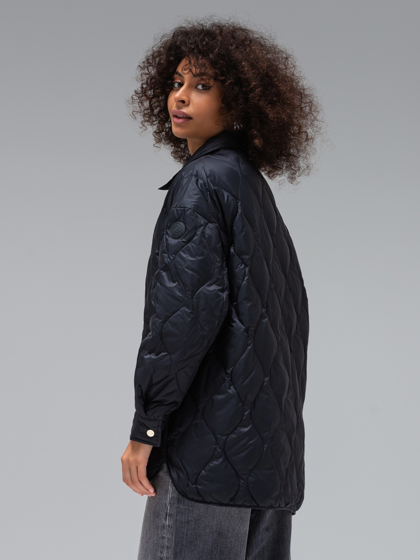 Демисезонная куртка VIVA WEAR модель 0104-black Фото